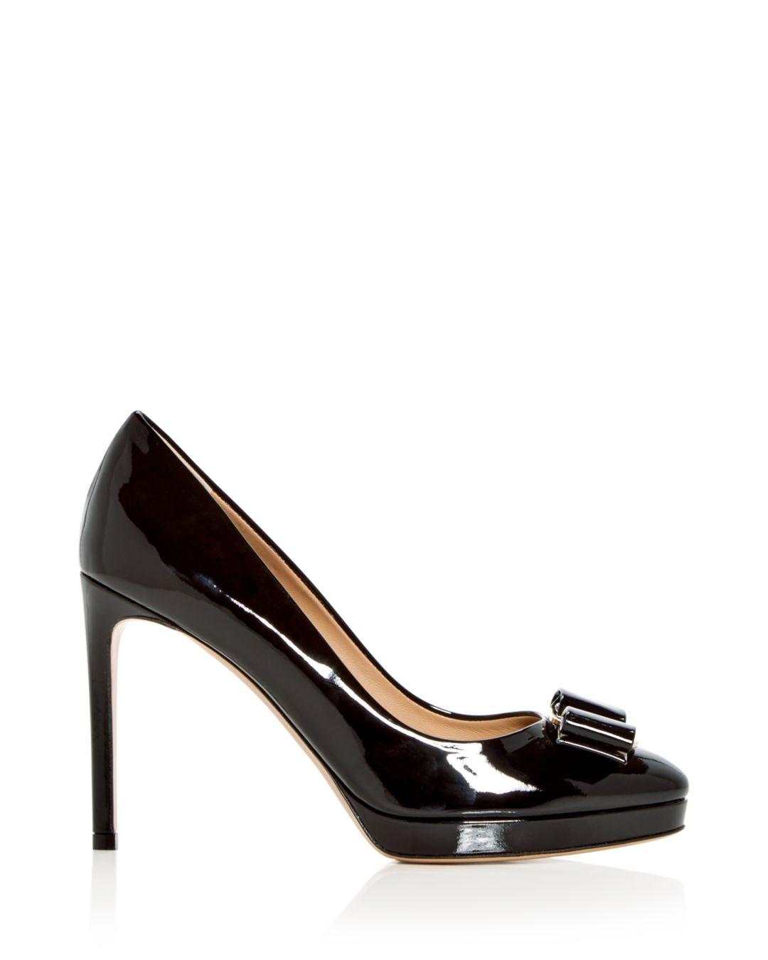 Women's Osimo Patent Leather High Heel Platform Pumps Women's Osimo Patent Leather High Heel Platform Pumps