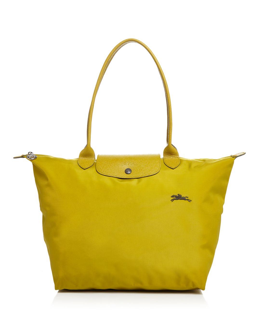 Longchamp Fur Le Pliage Club Large Shoulder Tote Lyst