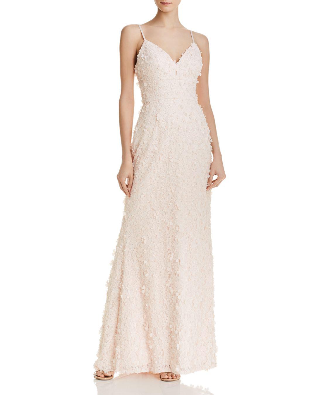 floral lace gown