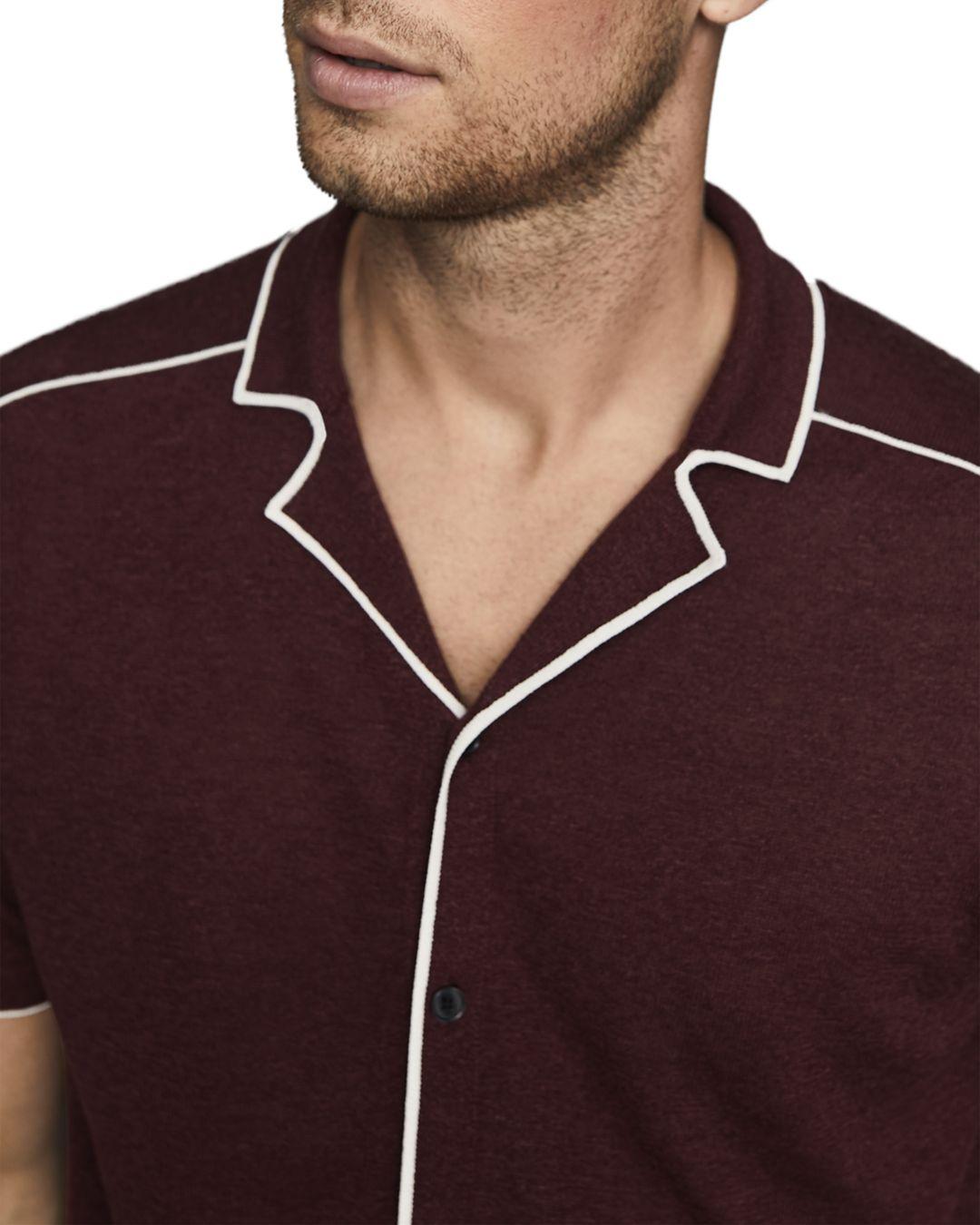 knit cuban shirt