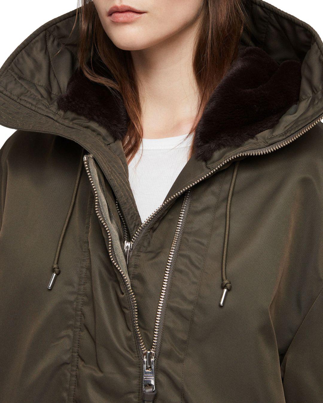 all saints tyra parka