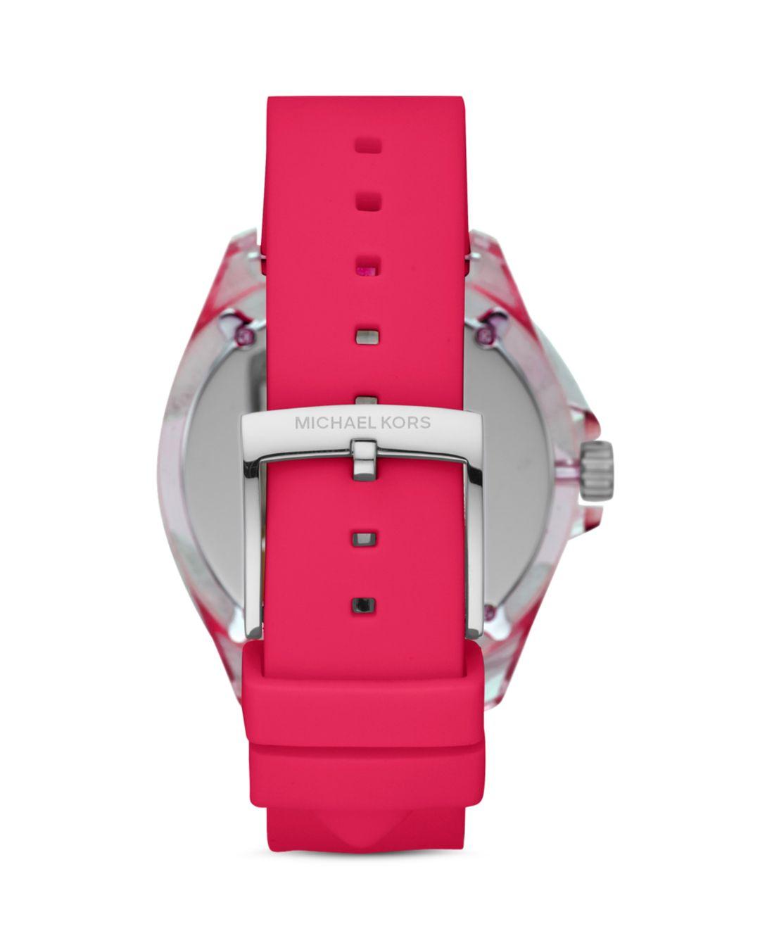 michael kors neon watch