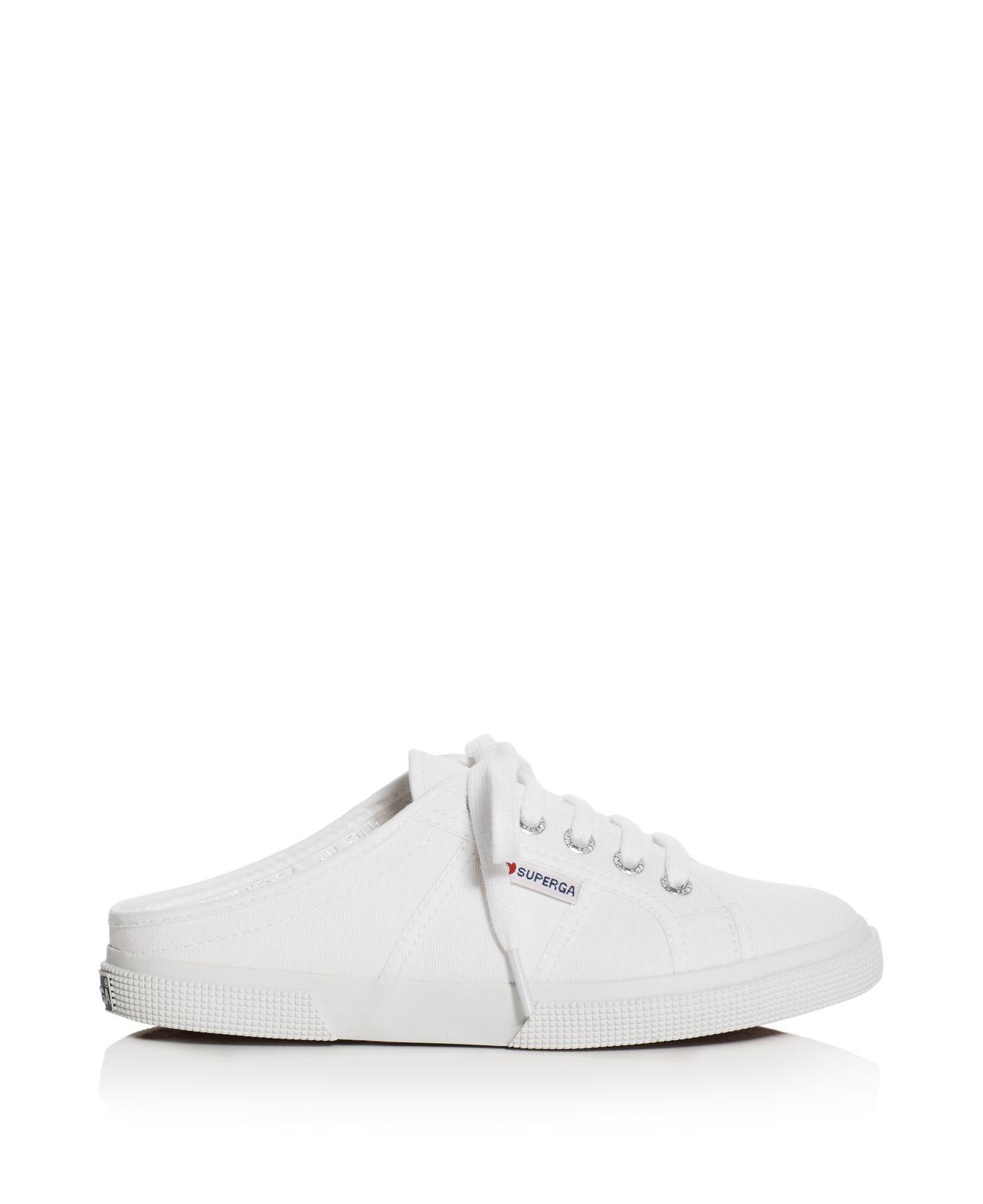 superga canvas mules