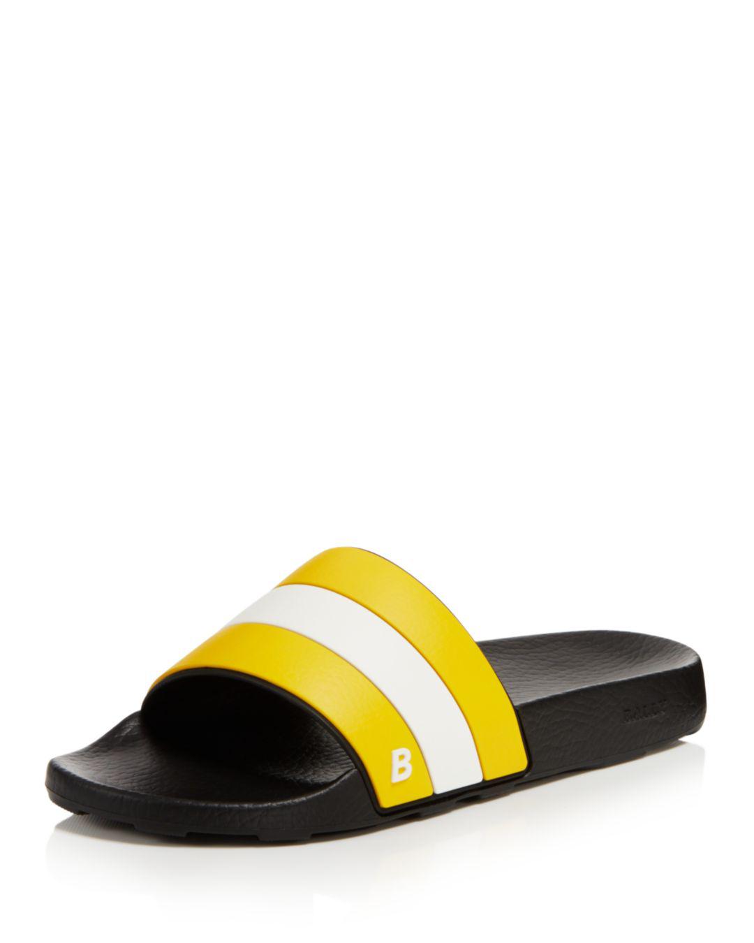 Yellow bally slides Clearance