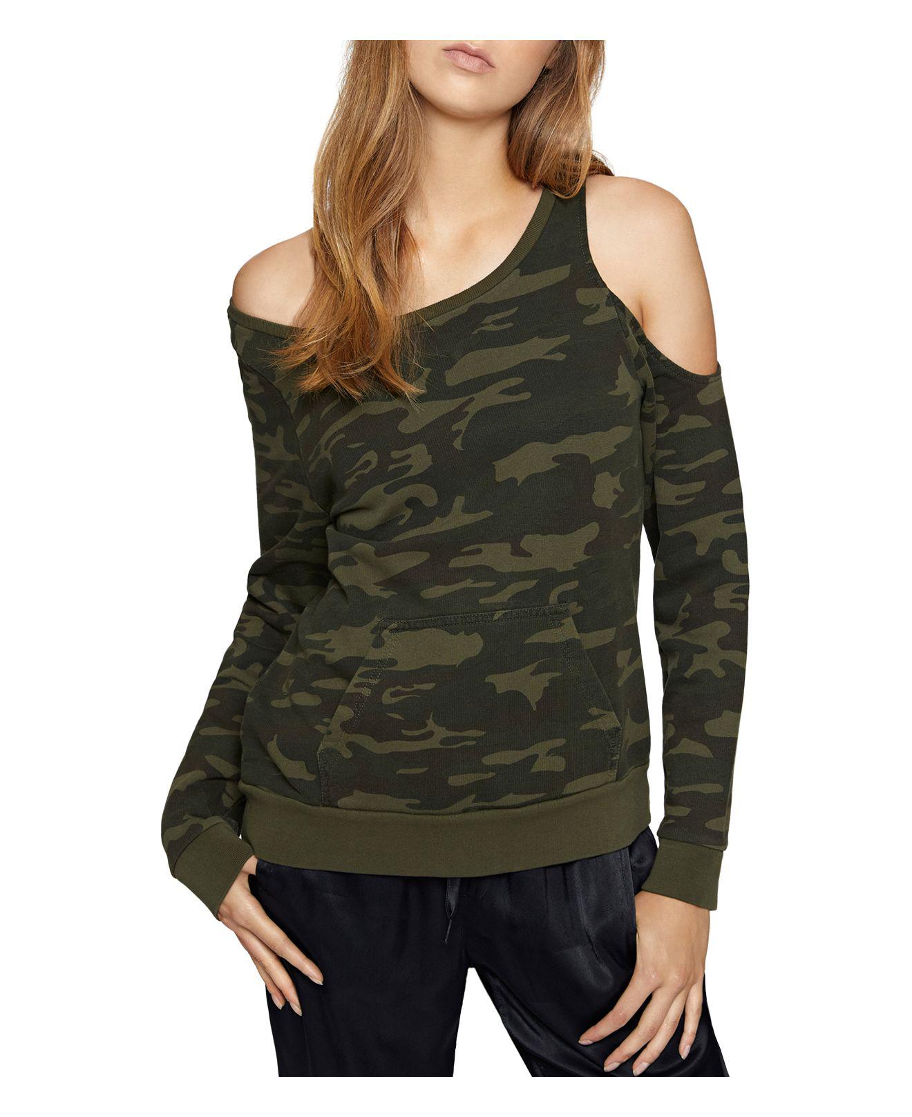 Sanctuary camo sweatshirt Clearance