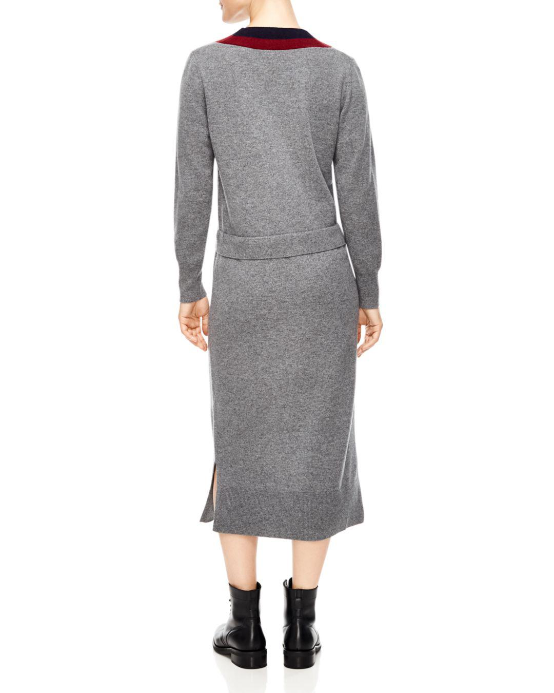 sandro sweater dress