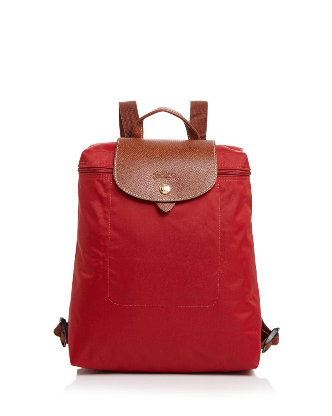 longchamp le pliage nylon canvas backpack