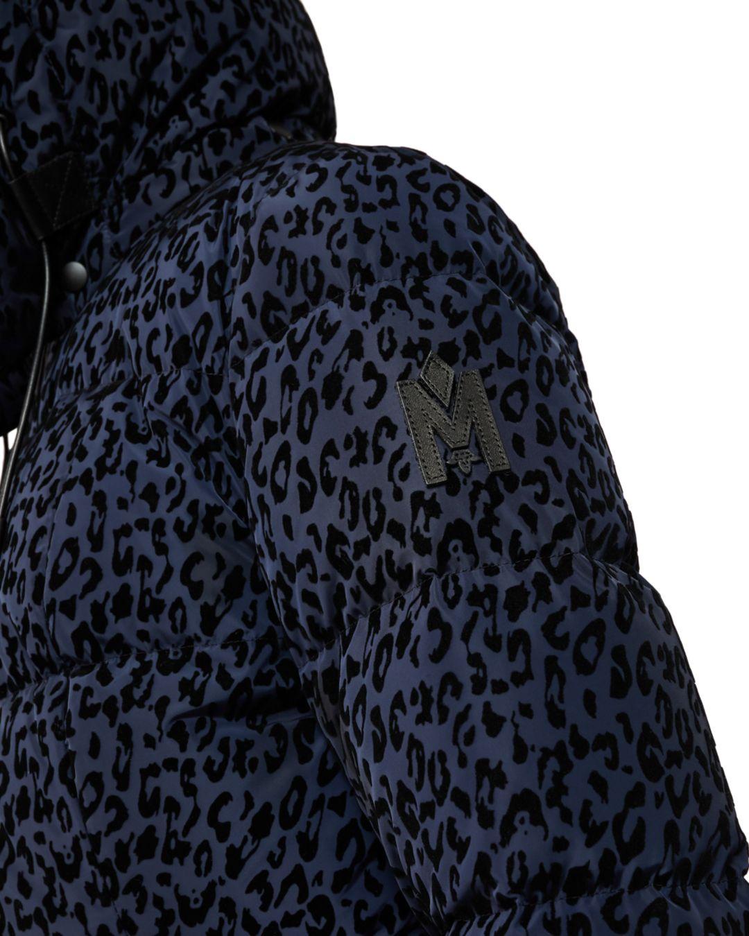 mackage leopard puffer
