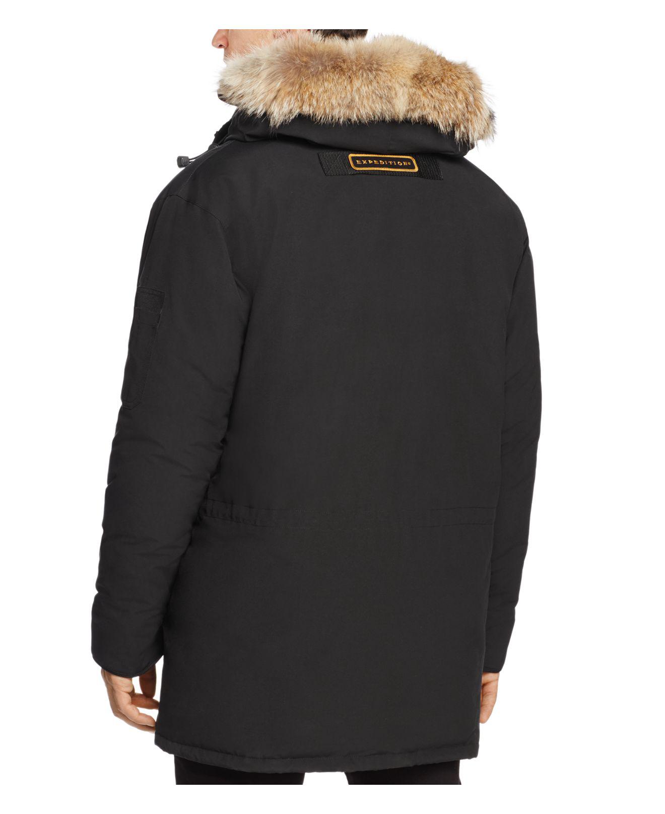 Canada Goose Expedition Down Parka in Black for Men Lyst