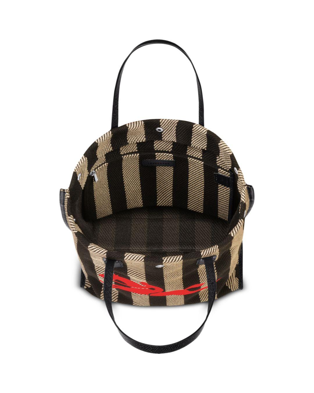 longchamp striped bag
