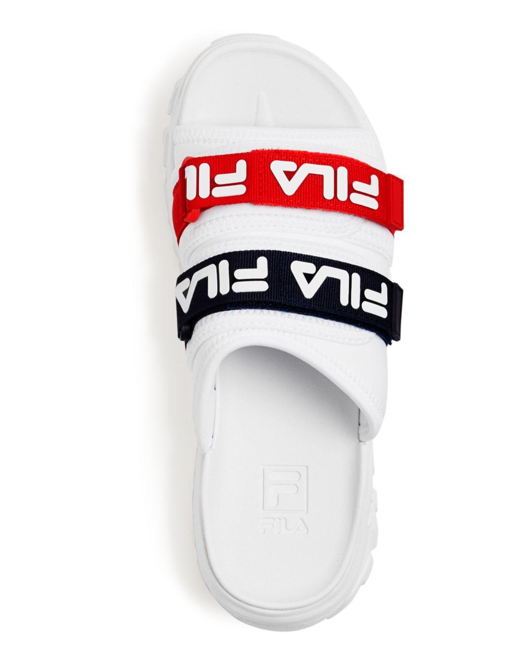 fila outdoor slide sandal