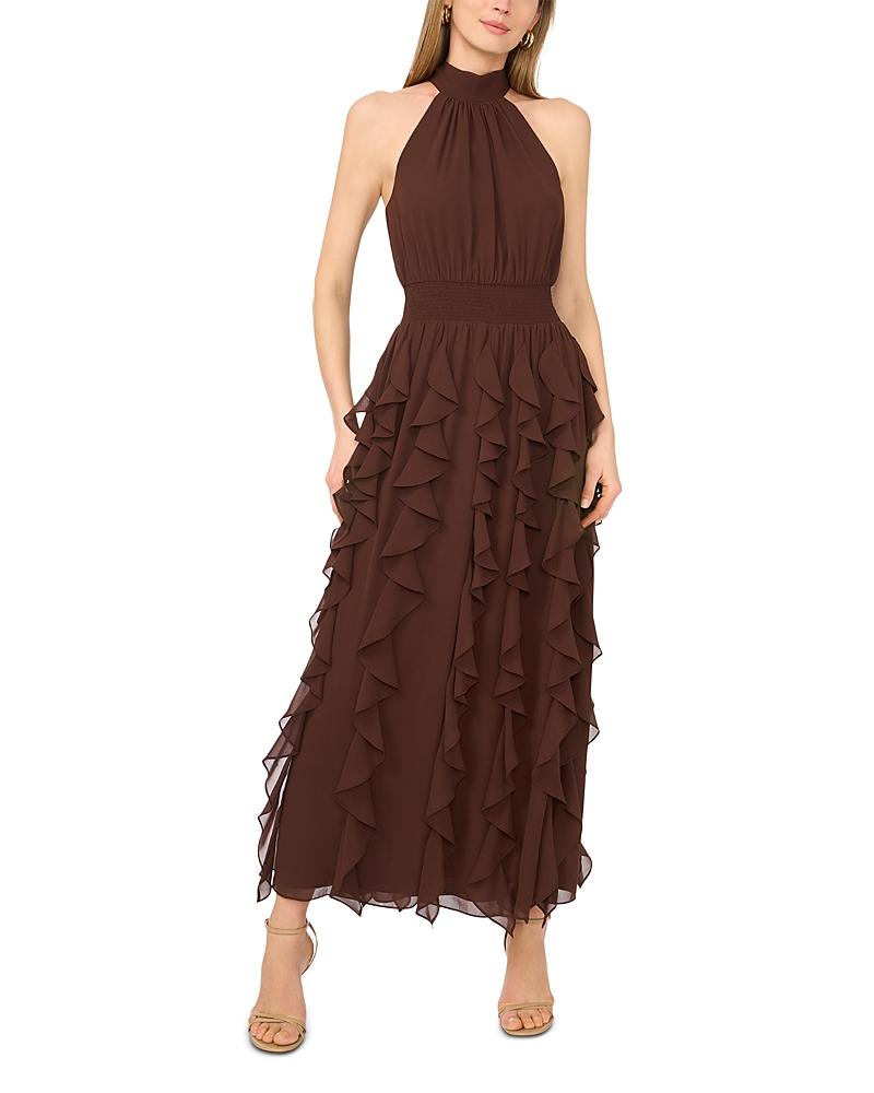 1 state long sleeve tiered maxi dress Long Sleeve Tiered Maxi Dress