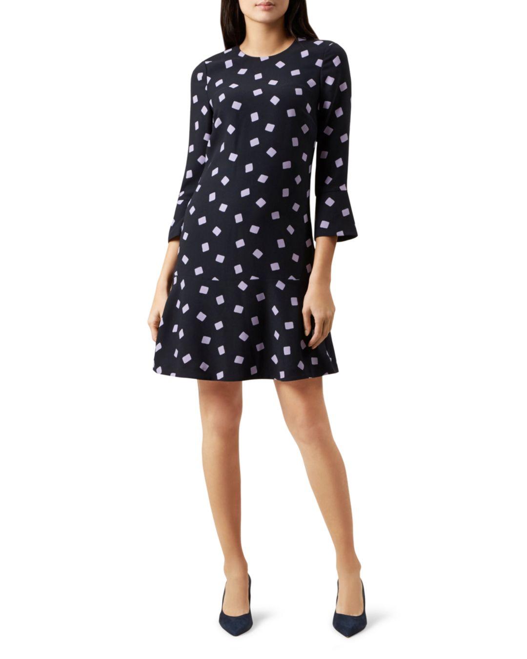 coast natalia printed shift dress