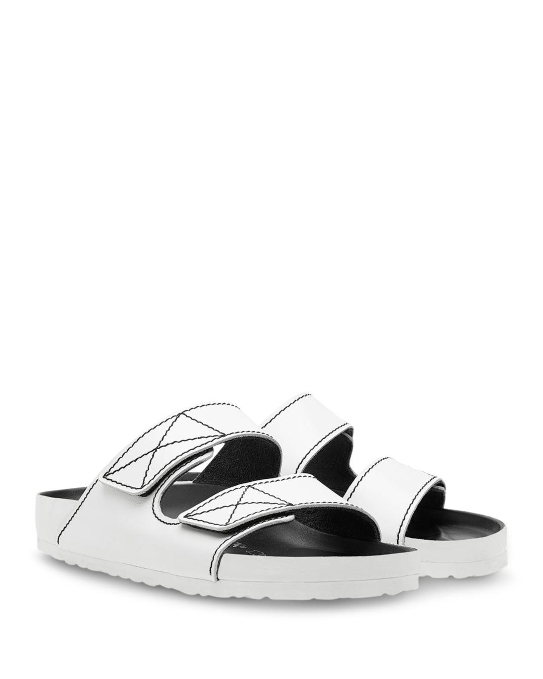 Proenza Schouler Leather Birkenstock X Women's Slip On Footbed Sandals in White - Lyst