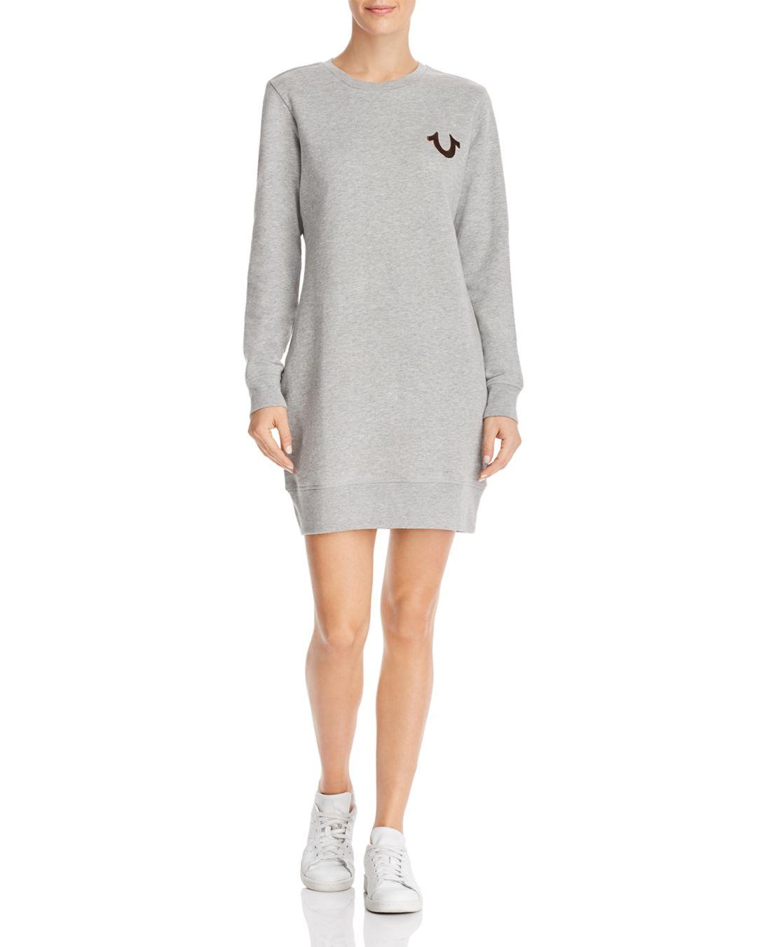true religion hoodie dress