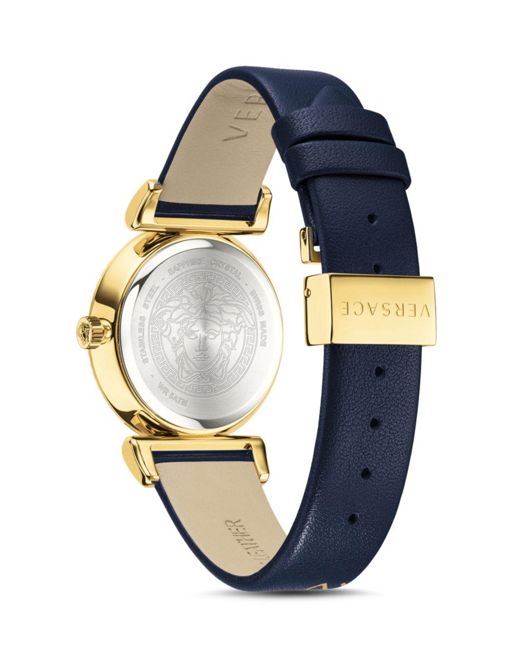versace watch logo