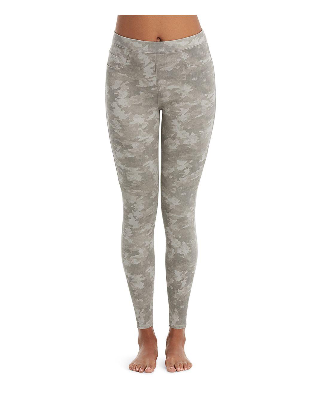 spanx grey camo leggings