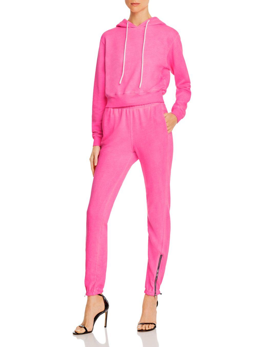 cotton citizen milan zip jogger