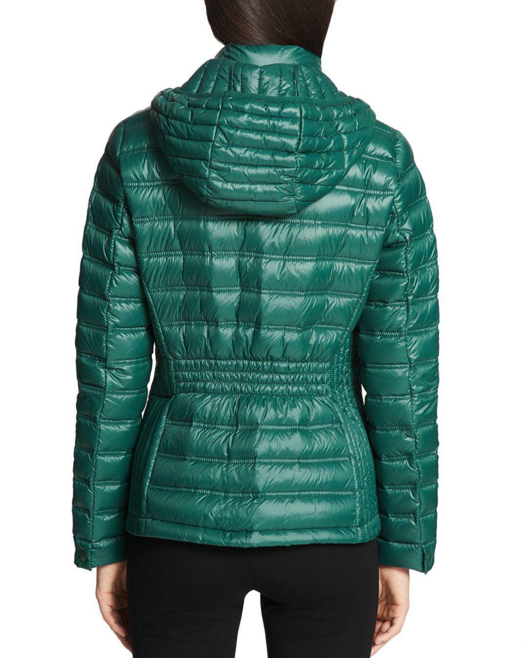 calvin klein short packable puffer coat