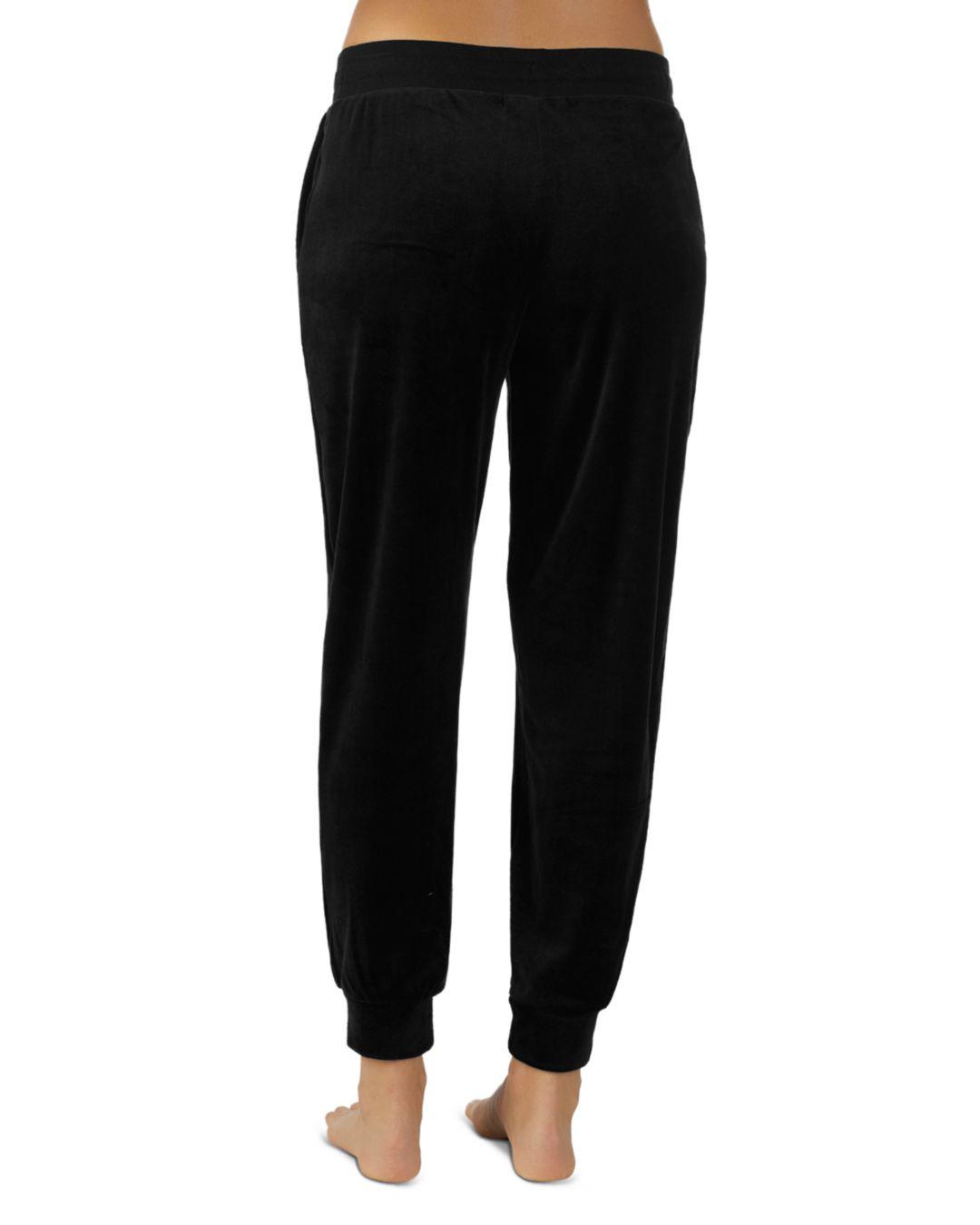 black jogger trousers