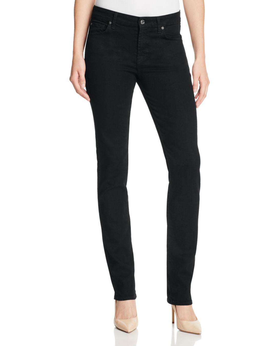 Kimmie Straight Leg Jeans In Black 
