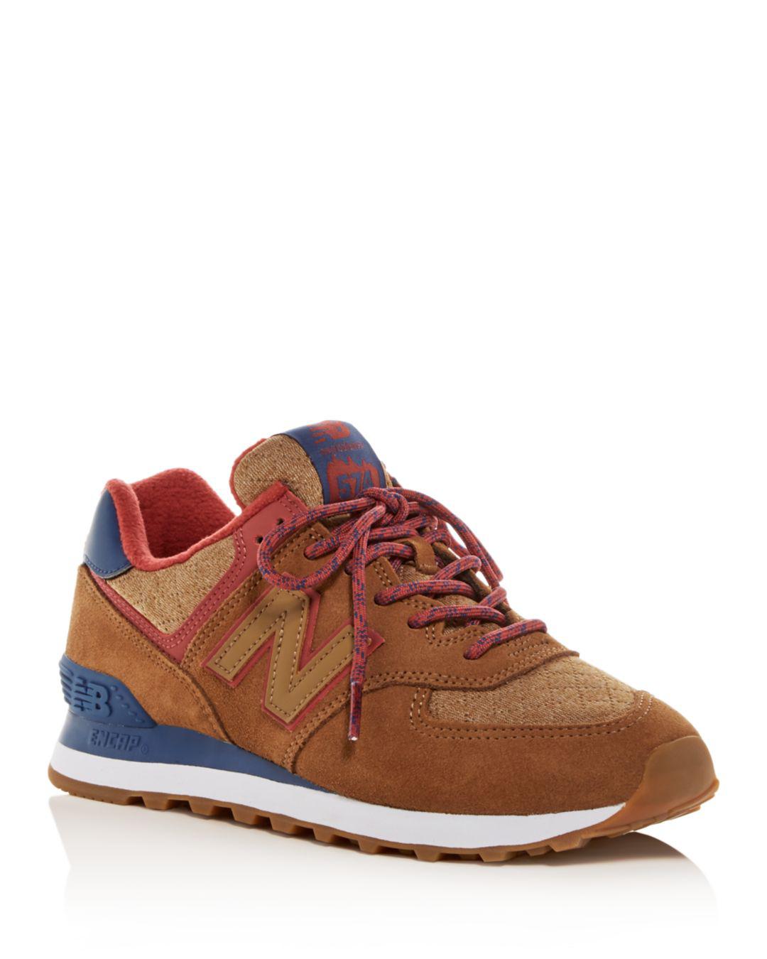 574 Winter Quilted Low-top Sneakers 