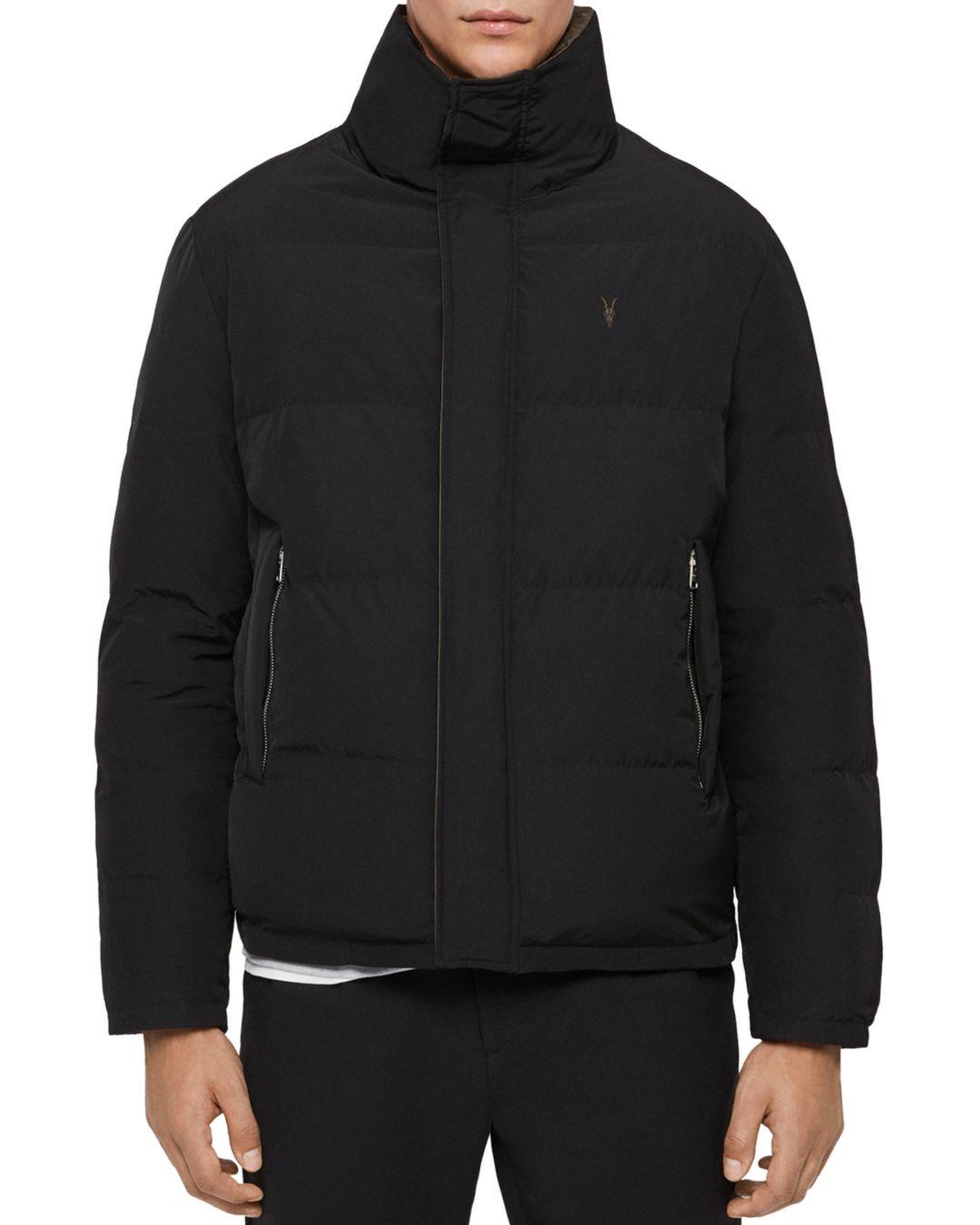 all saints lacey reversible puffer coat