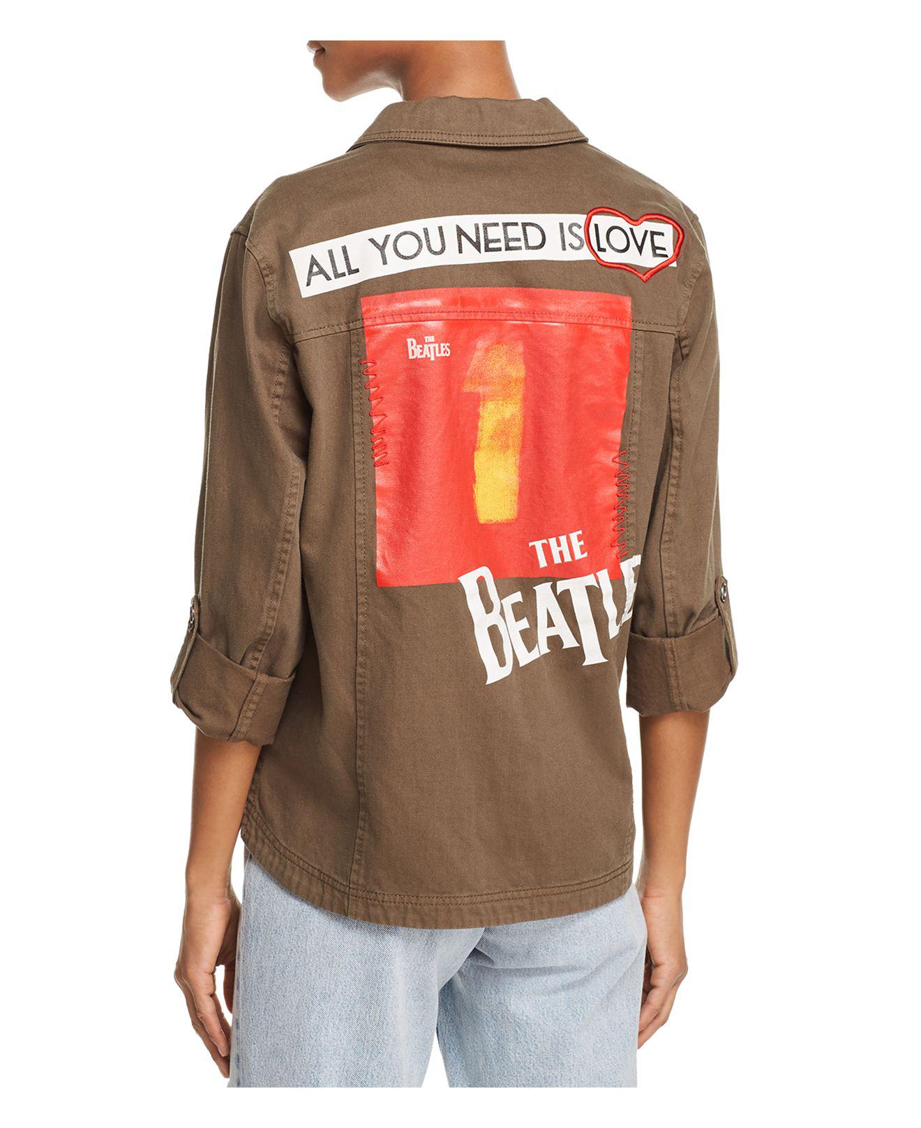 Alice + Olivia X The Beatles Charline Military Jacket | Lyst