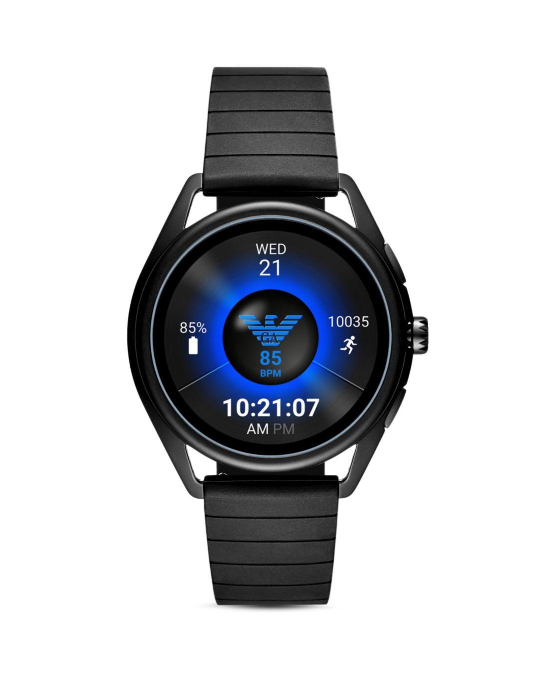 Emporio Armani 'smartwatch Stainless-steel-plated Dress Watch, Color:black  (model: Art5007) for Men - Save 58% | Lyst