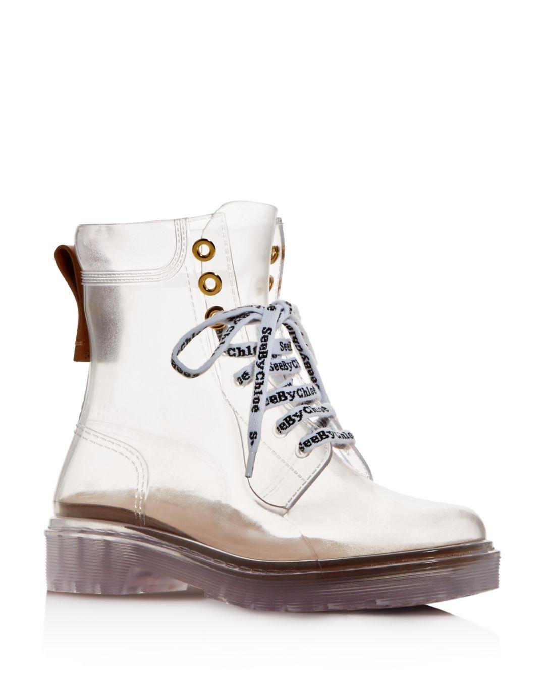 see by chloe rainboot