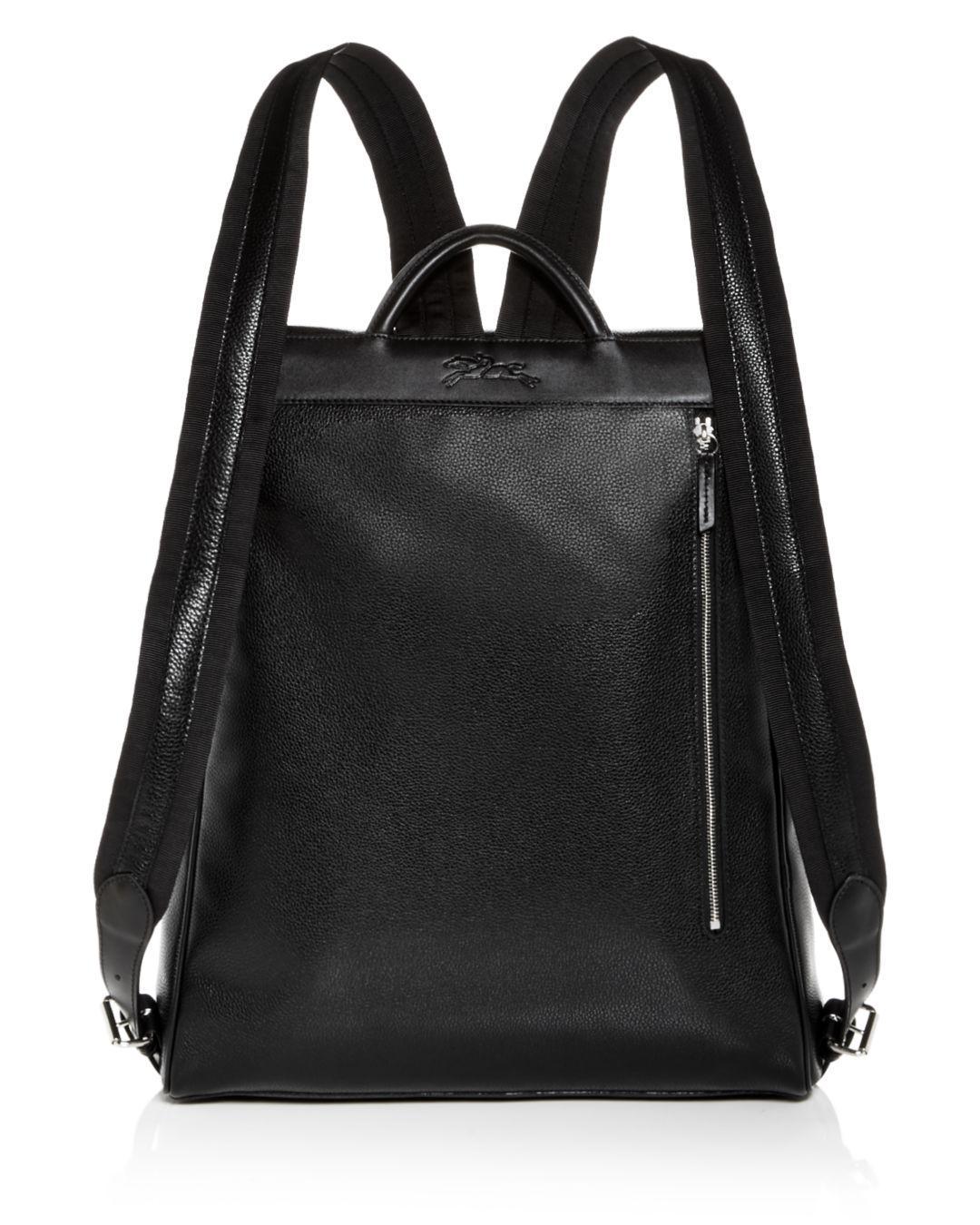 Le Foulonné Extra Large Leather Backpack Le Foulonné Extra Large Leather Backpack