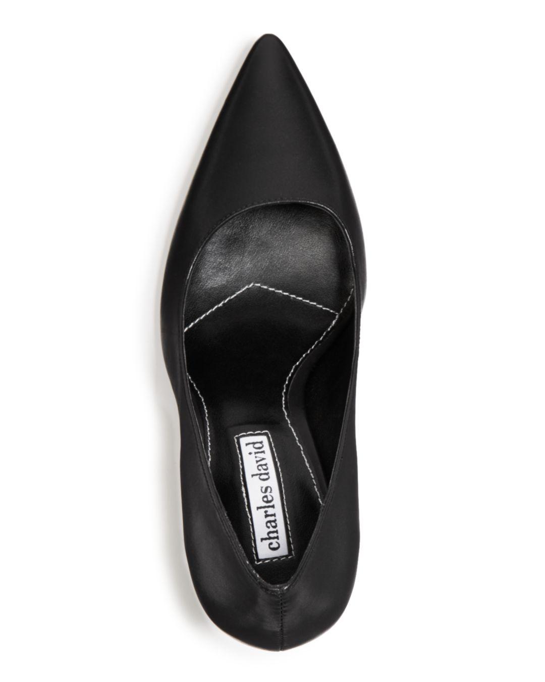 charles david denise pointed toe pump