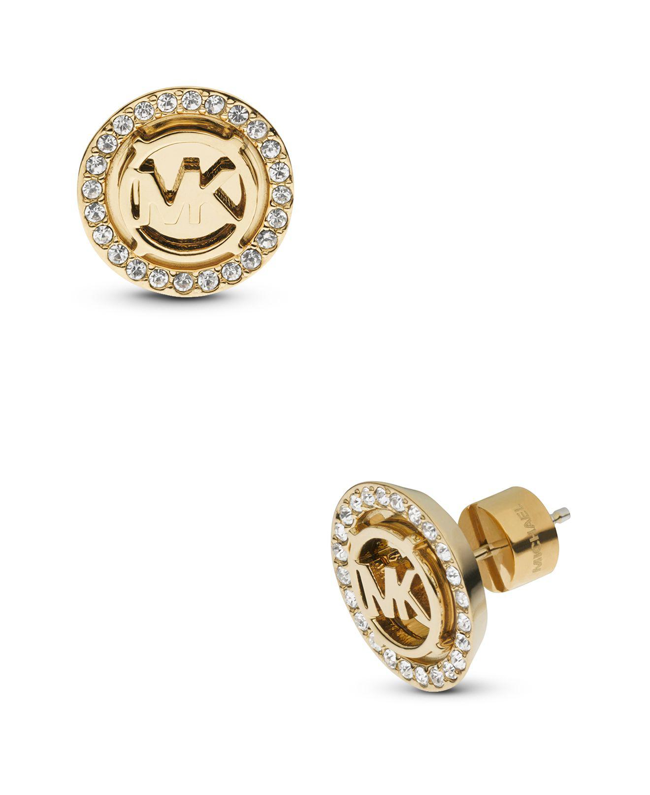 mk earrings macy's