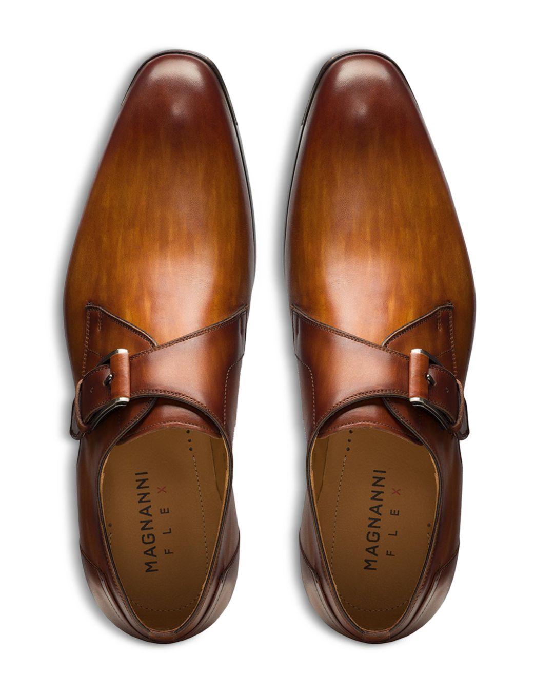 Magnanni Manning Cuero Monk Strap 
