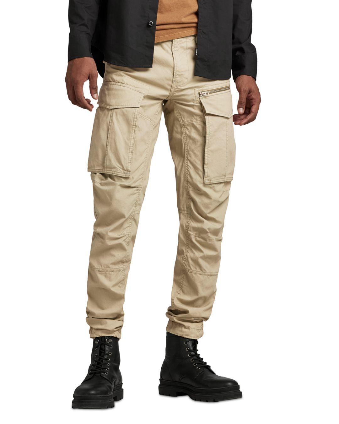G-Star RAW G - Star Raw Rovic Zip 3d Regular Tapered Cargo Pants in ...