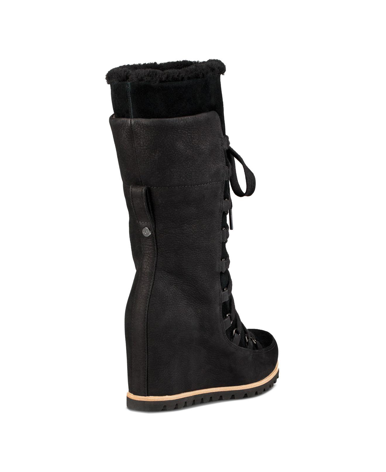 ugg mason wedge winter boot