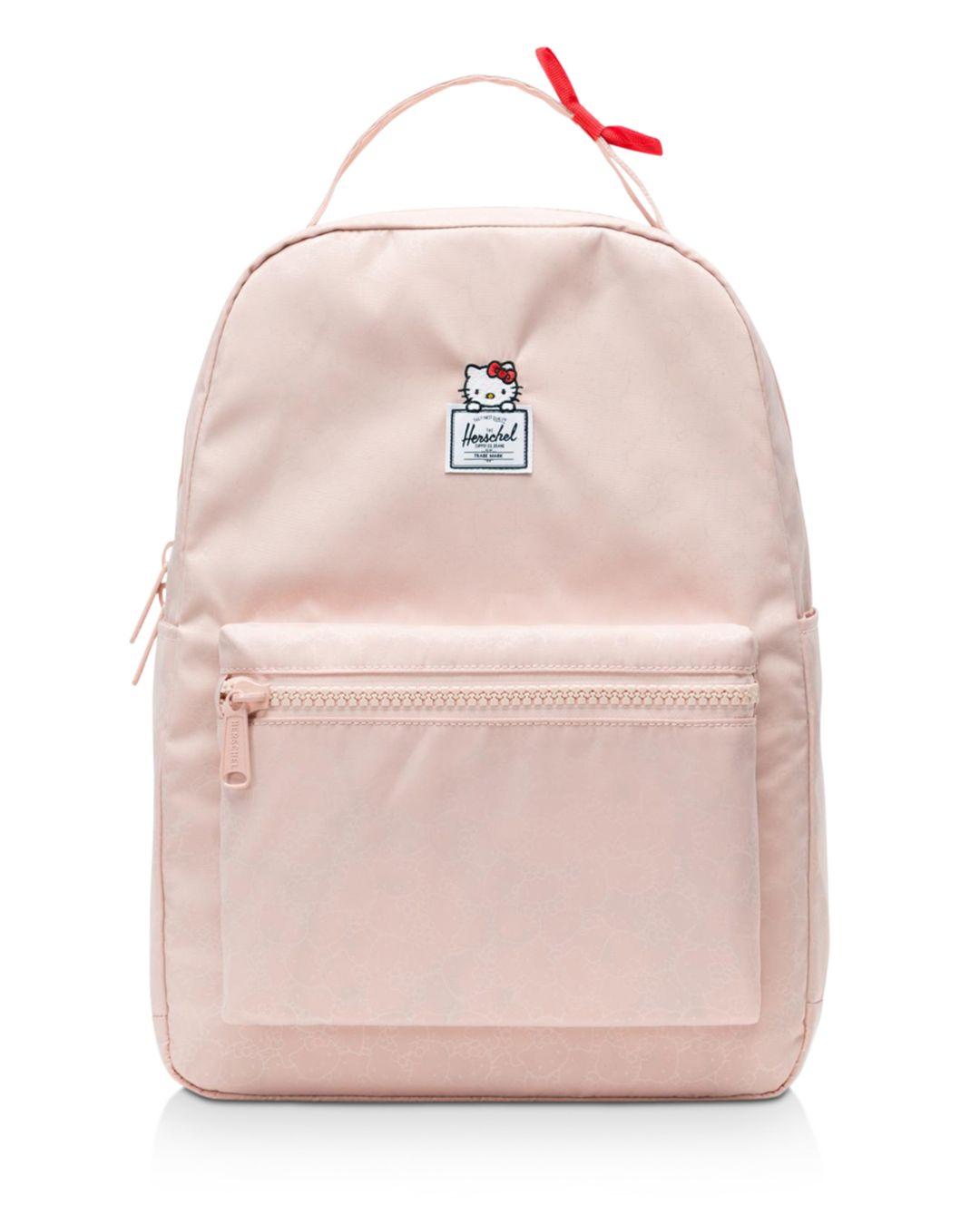 Herschel Supply Co. Satin Nova Mid-volume Hello Kitty Backpack, Cameo Rose  in Pink | Lyst