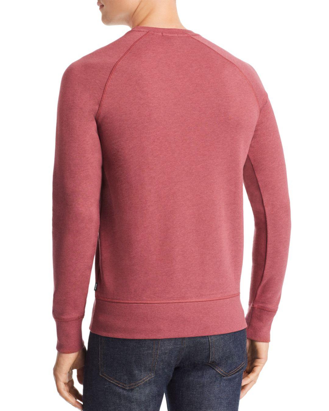 hugo boss french terry sweatshirt