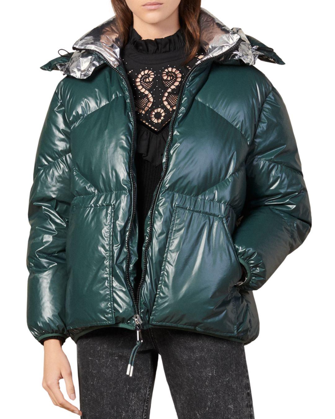 sandro padded jacket