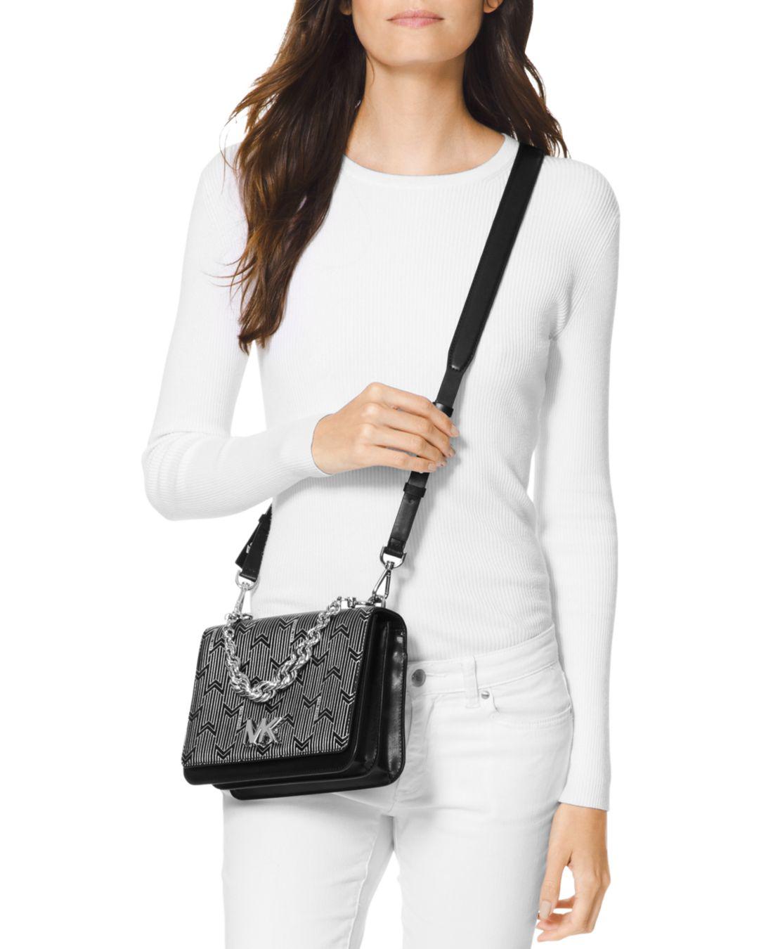 mott large deco quilted leather crossbody