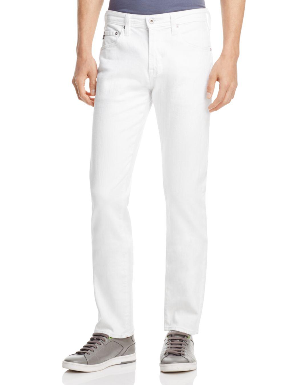 ag white jeans mens