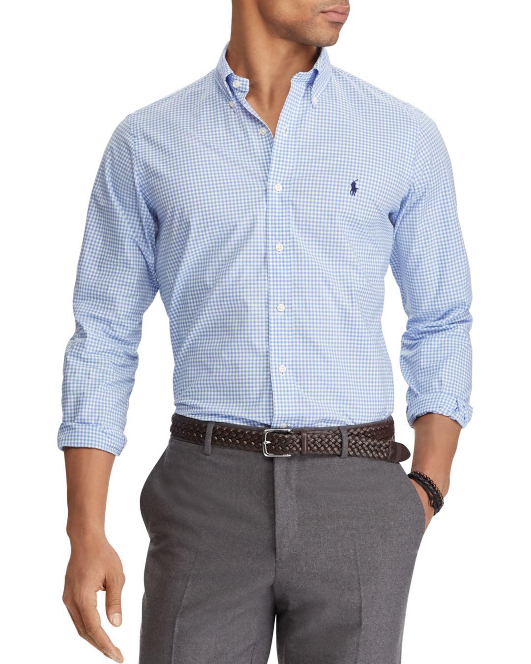 polo classic fit button down