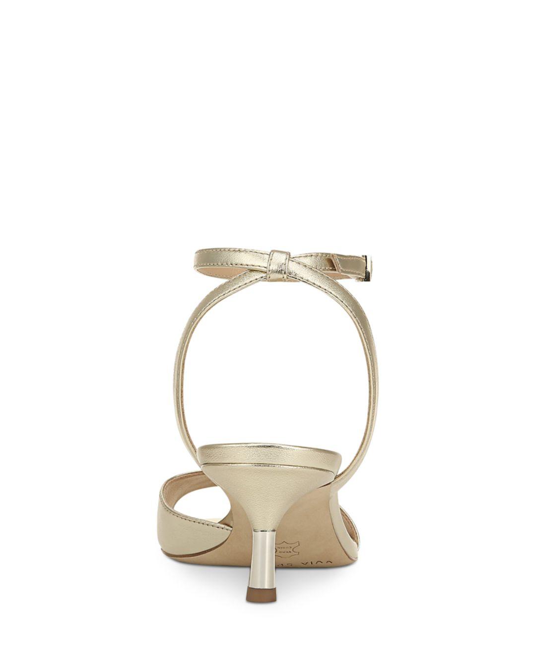 via spiga silver heels