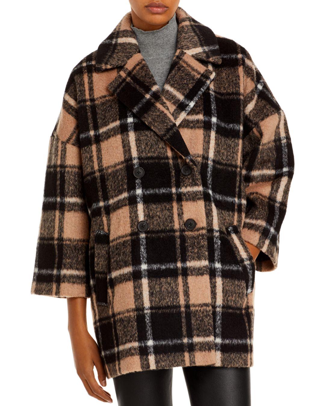 chelsea checked overcoat