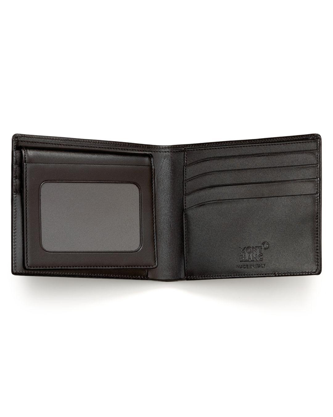 Montblanc Leather Meisterstück 11 Card Wallet in Black for Men Lyst