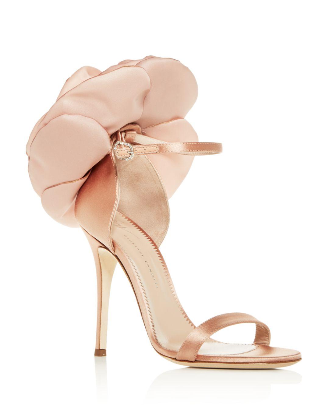 Giuseppe Zanotti Women's Flower - Embellished High - Heel Sandals | Lyst