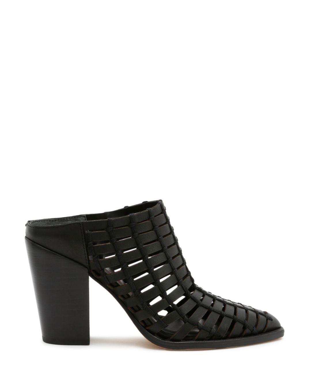 dolce vita leather mules