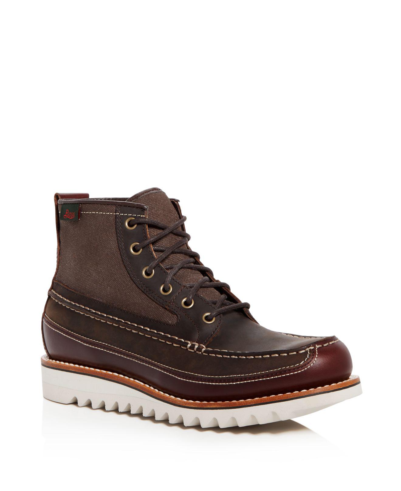 brown bass boots