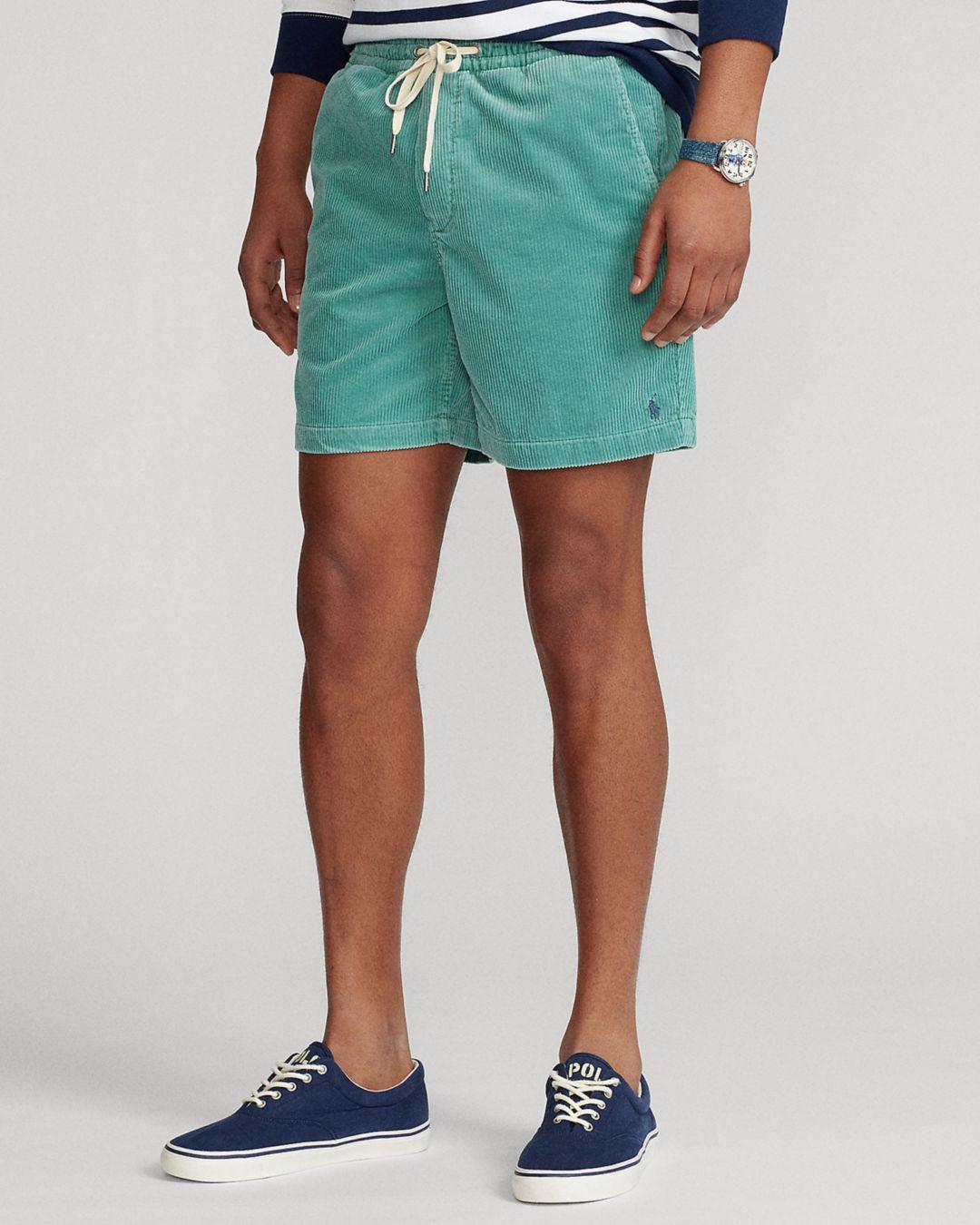 Polo Ralph Lauren 6" Polo Prepster Corduroy Shorts in Green for Men | Lyst