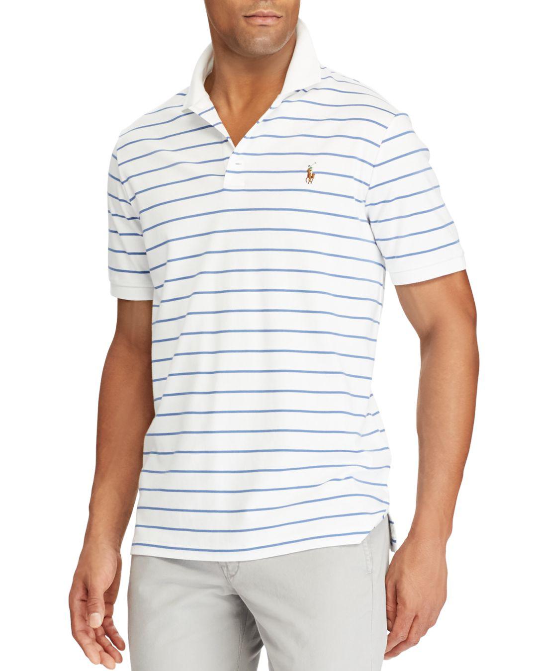 ralph lauren soft touch polo white